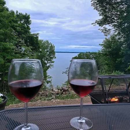Unique Waterfront House With Private Beach Gananoque Exterior photo