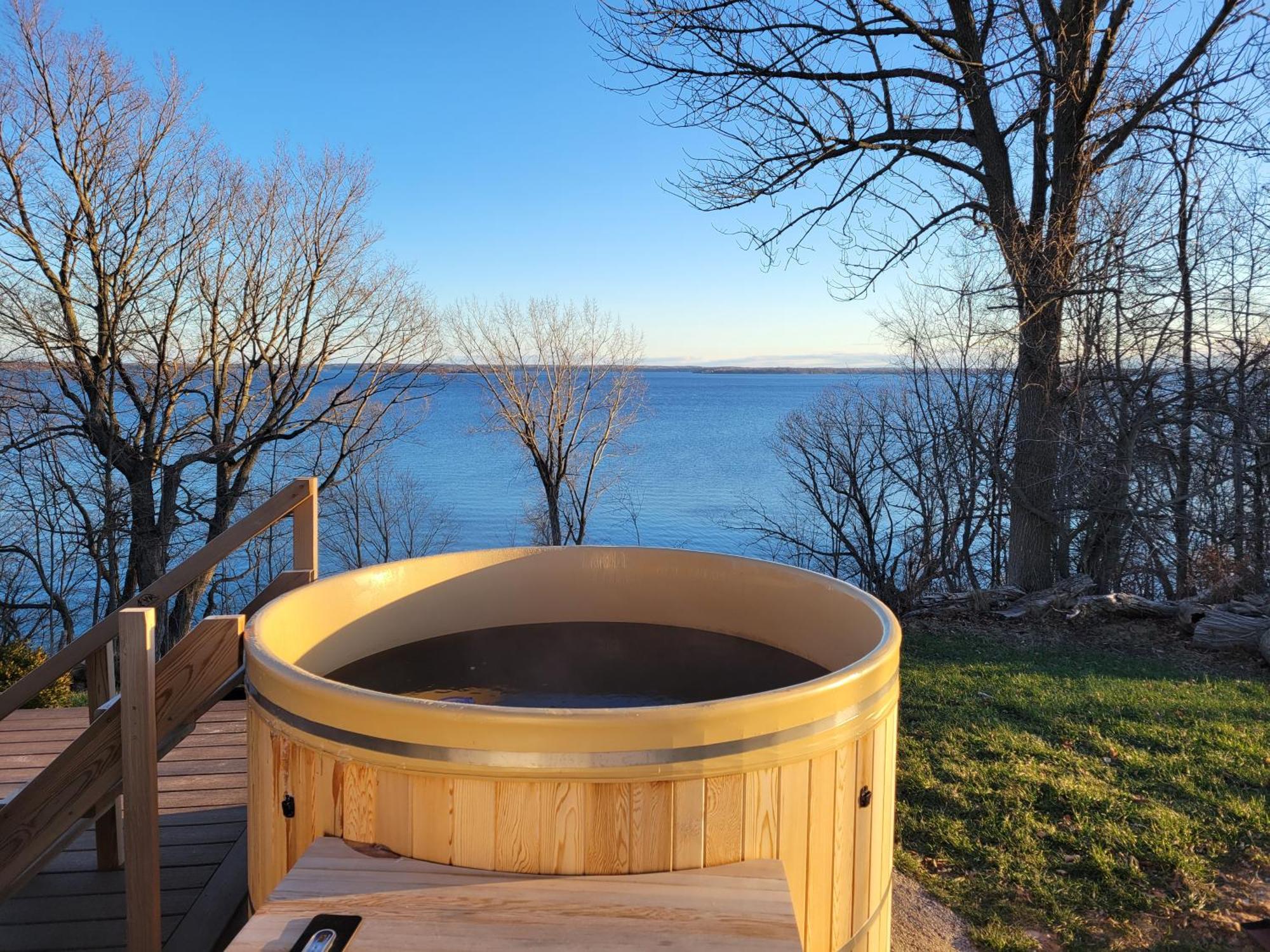 Unique Waterfront House With Private